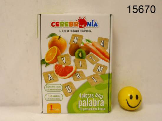 Imagen de CEREBROMANIA 4 PISTAS UNA PALABRA 9.25